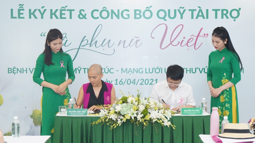 Bệnh viện Thẩm mỹ Thu Cúc & Mạng lưới Ung thư vú Việt Nam ký kết và công bố quỹ tài trợ “Vì phụ nữ Việt”
